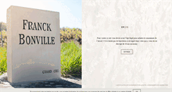 Desktop Screenshot of champagne-franck-bonville.com